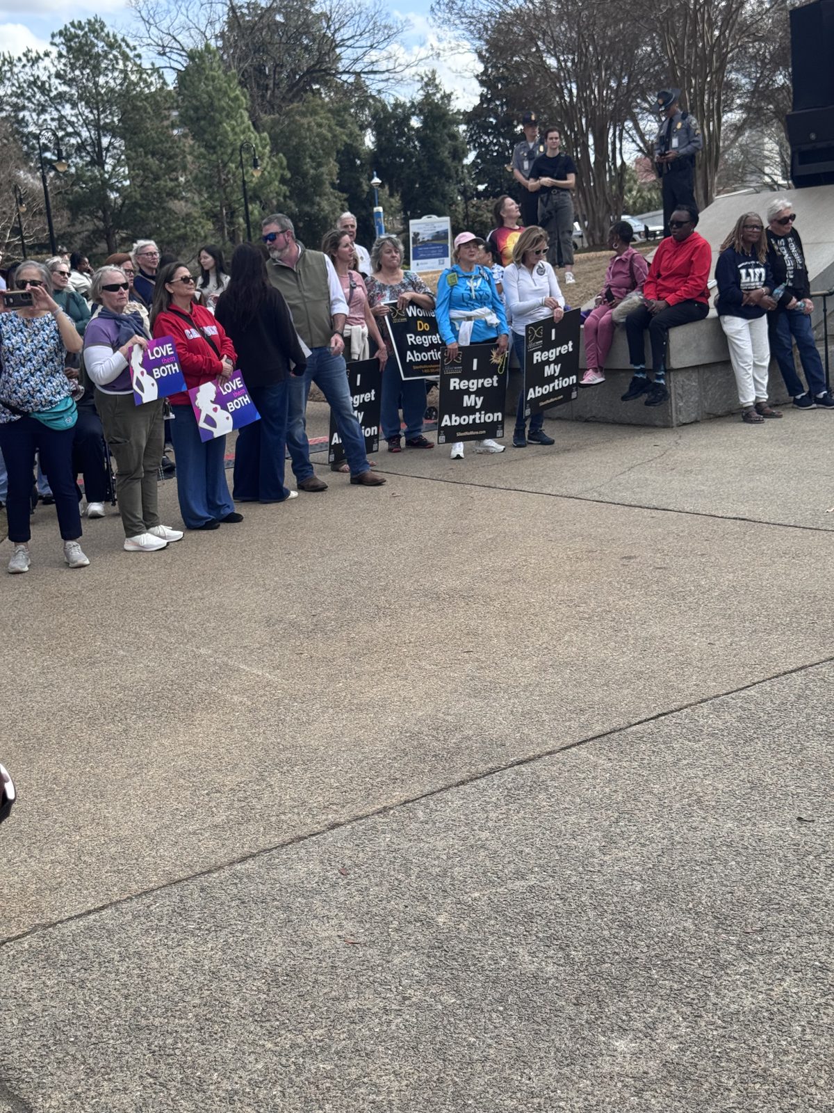 Stand Up for Life March and Rally: marching in witness for life