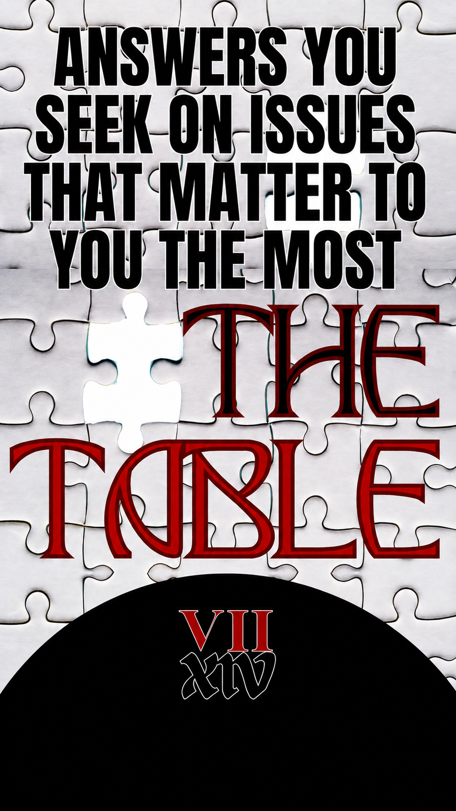 The Table: answers you seek on issues that matter to you the most